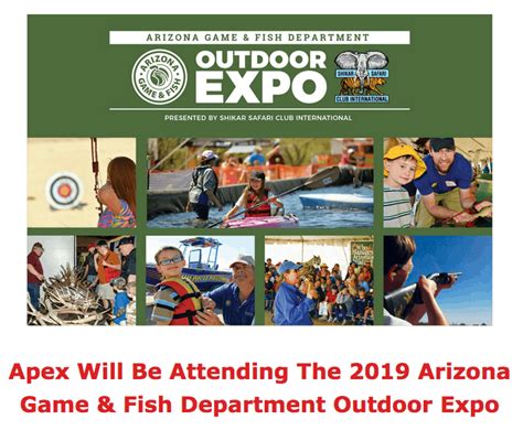 phoenix outdoor expo|az game and fish expo.